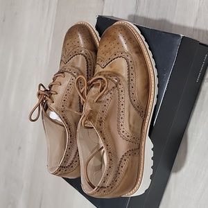 Kenneth Cole Wing Brogue Leather shoes